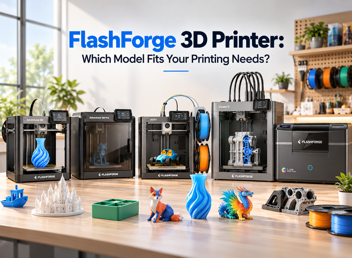 FlashForge Adventurer 5M 3D Printer