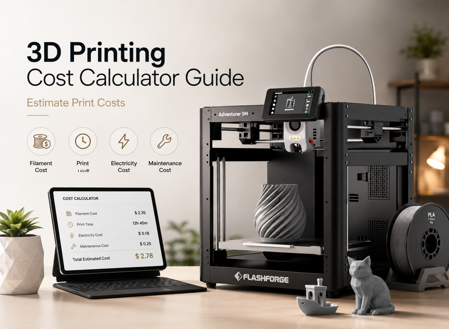 3D Printing Cost Calculator Guide: Estimate Print Costs