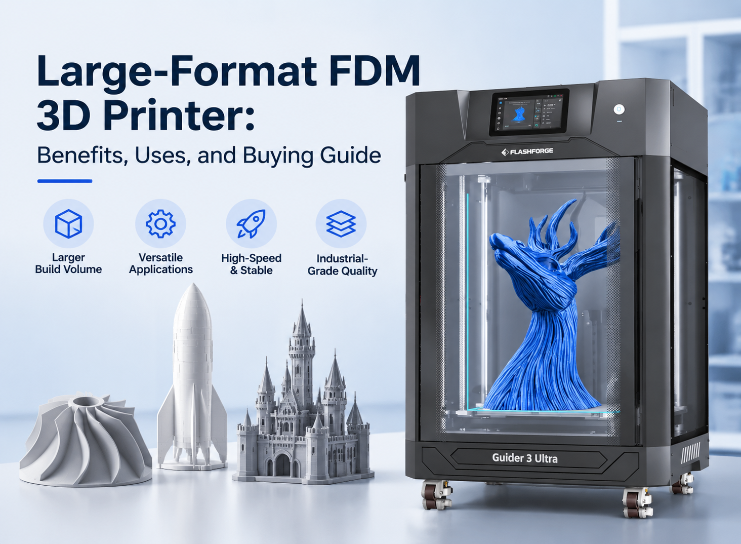 Large-format FDM 3D printer buying guide