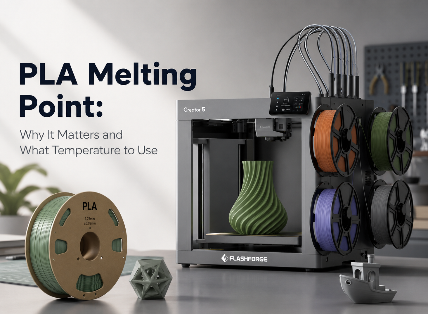 PLA Melting Point: Why It Matters and What Temperature to Use