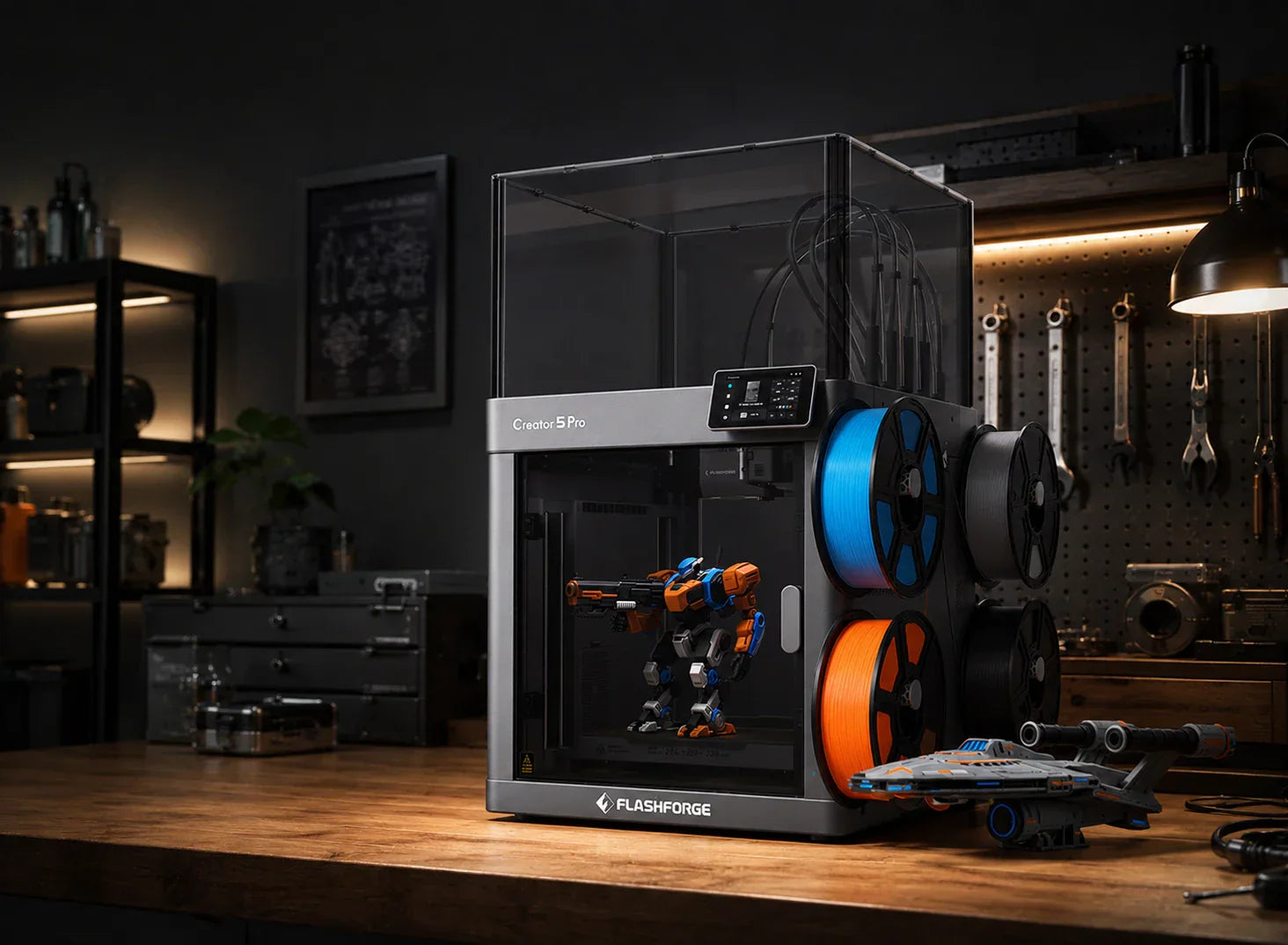 Prototyping with Fast 3D Printers: 2026 Guide to Flashforge Creator 5 Pro Workflow
