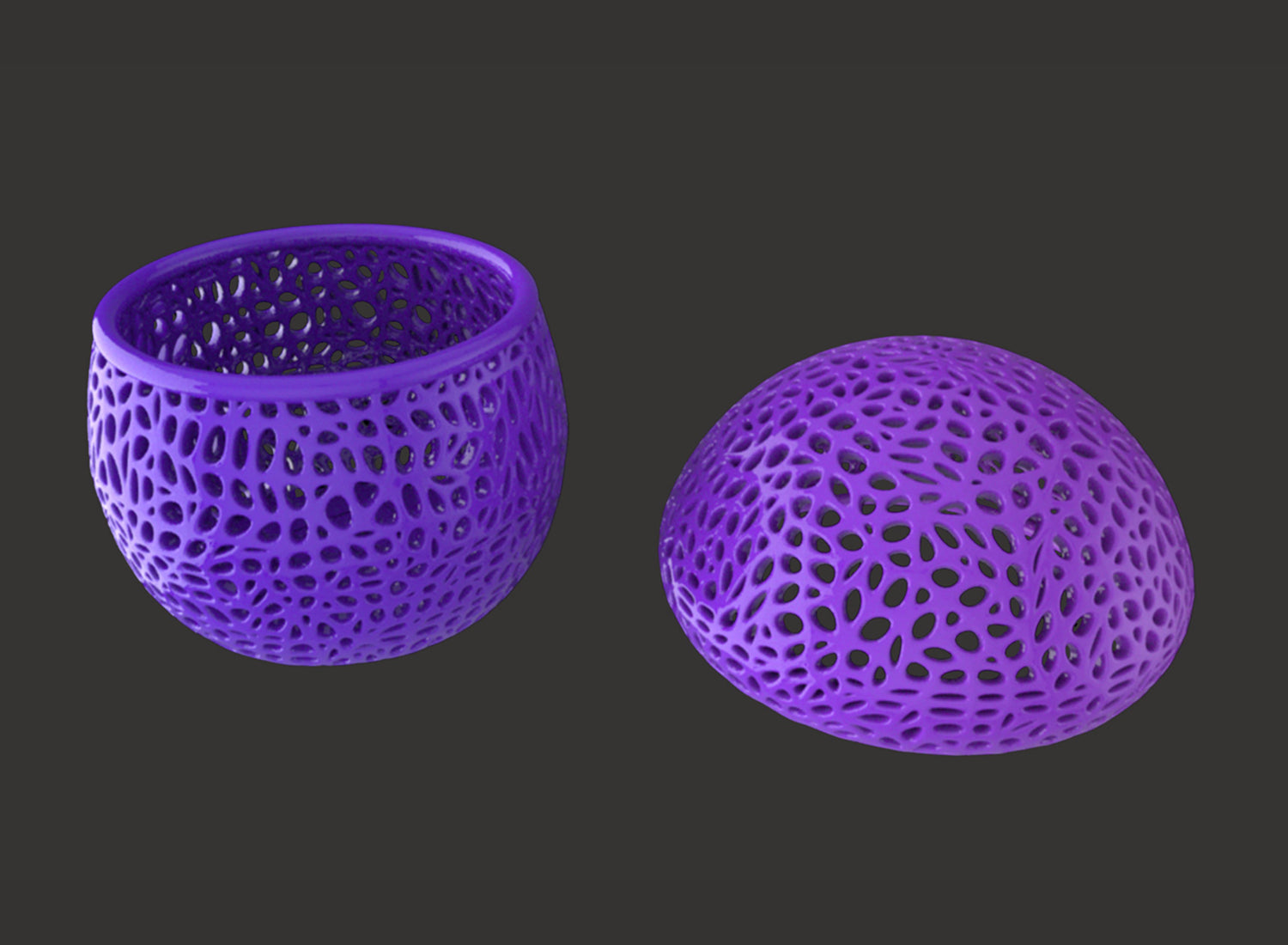 Hollow Mushroom Storage Box