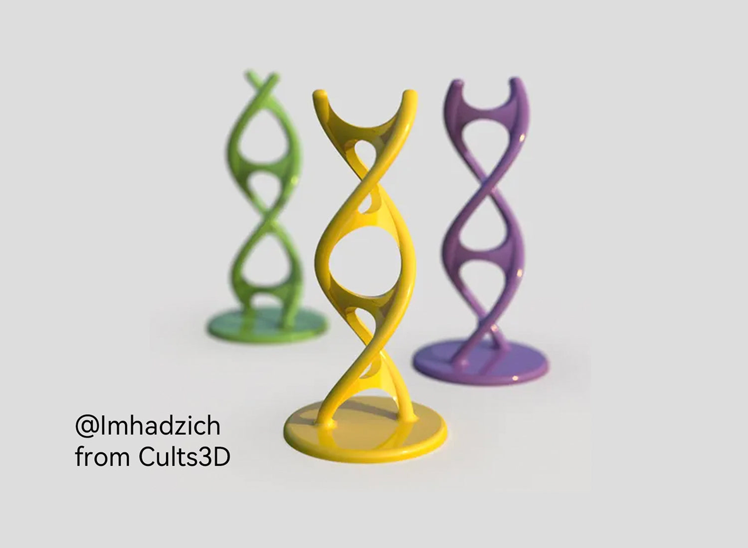 DNA Helix (no support) by Imhadzich