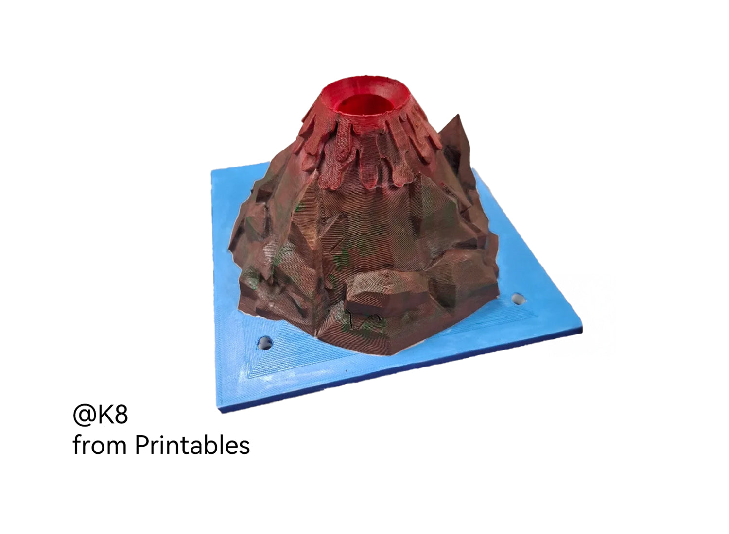 Volcano Done by K8