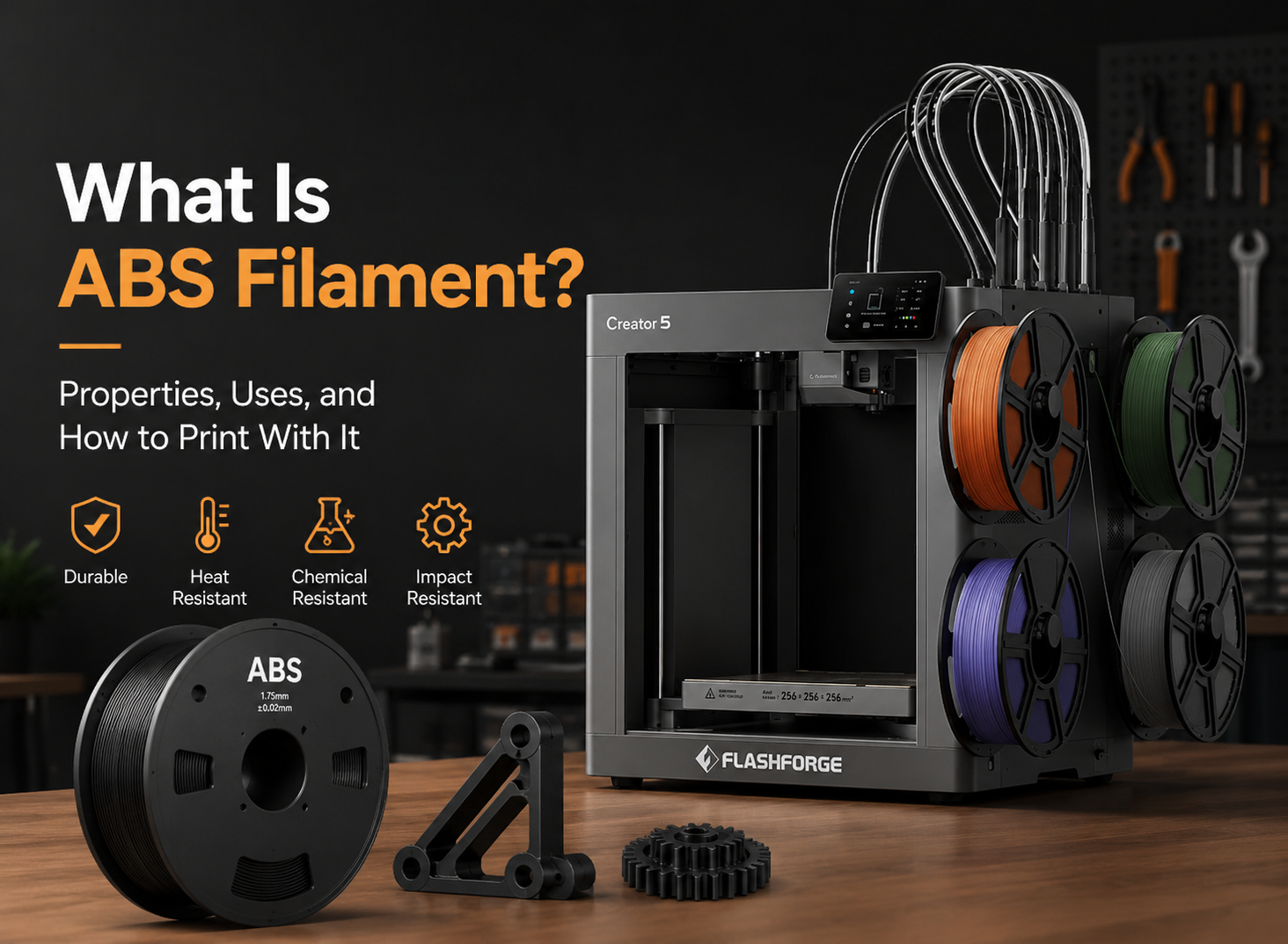 What Is ABS Filament? Properties, Uses, and How to Print With It