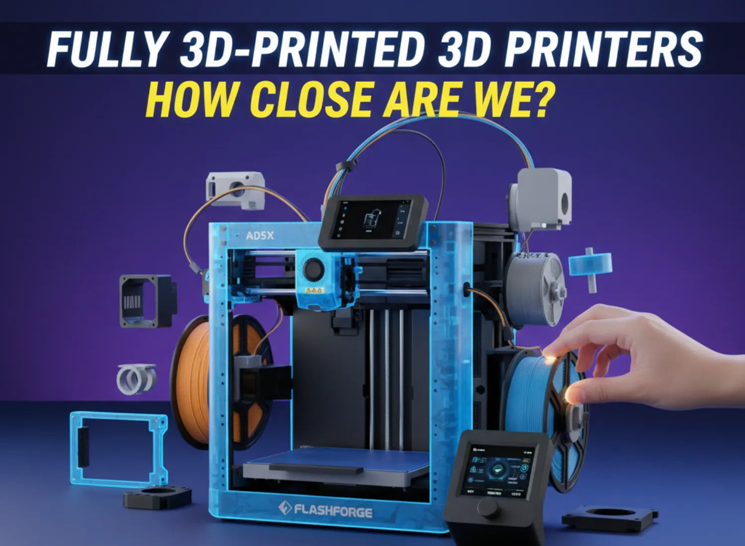 How Close Are We to Fully 3D Printed 3D Printers