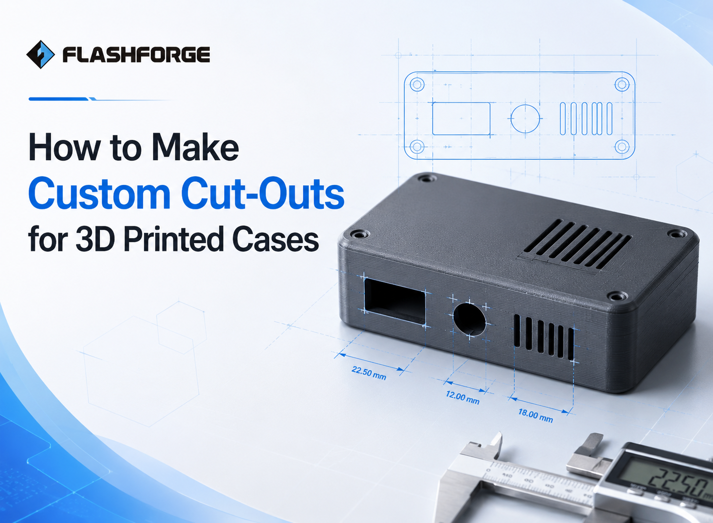 How to Make Custom Cut-Outs for 3D Printed Cases