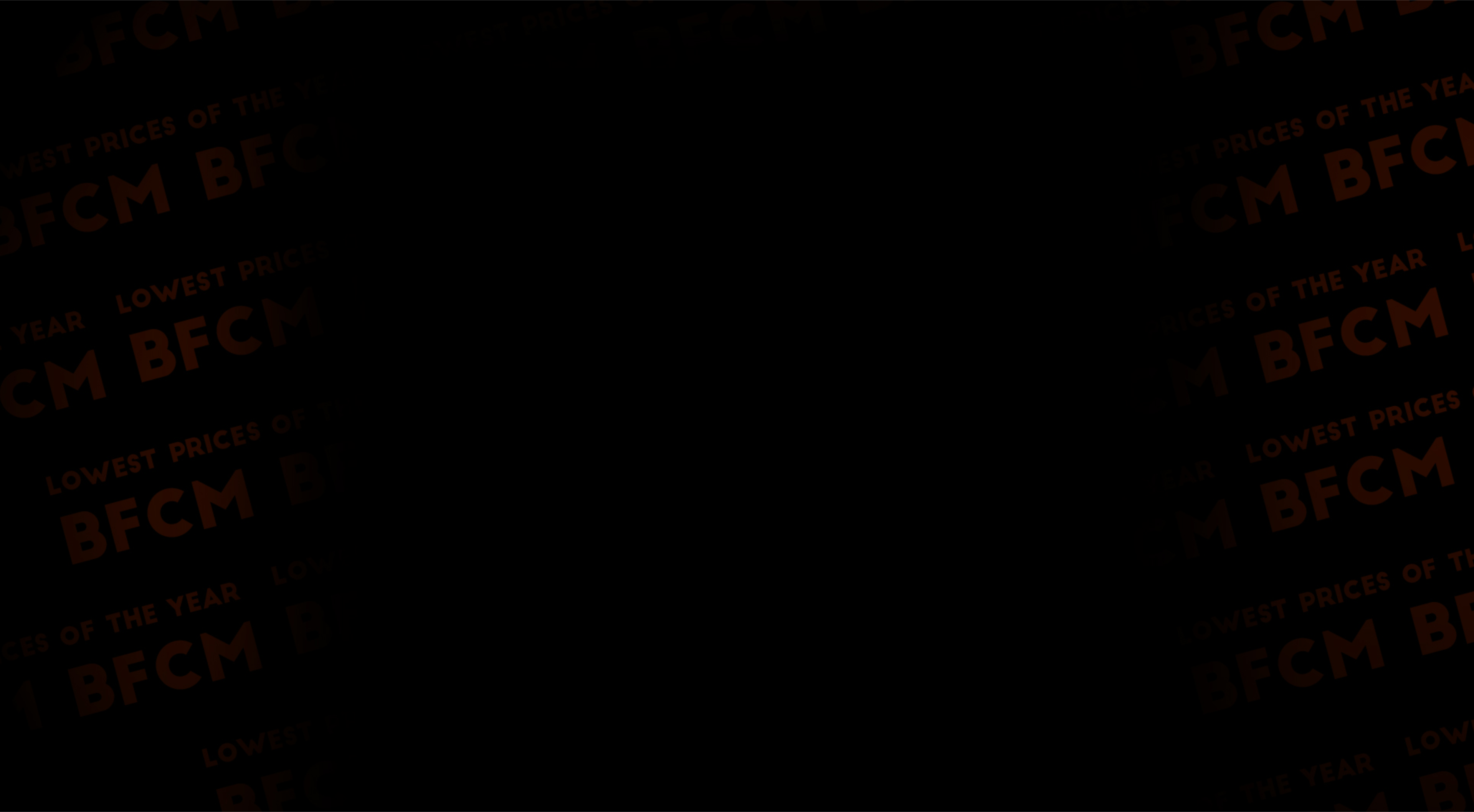 Black Friday促销背景