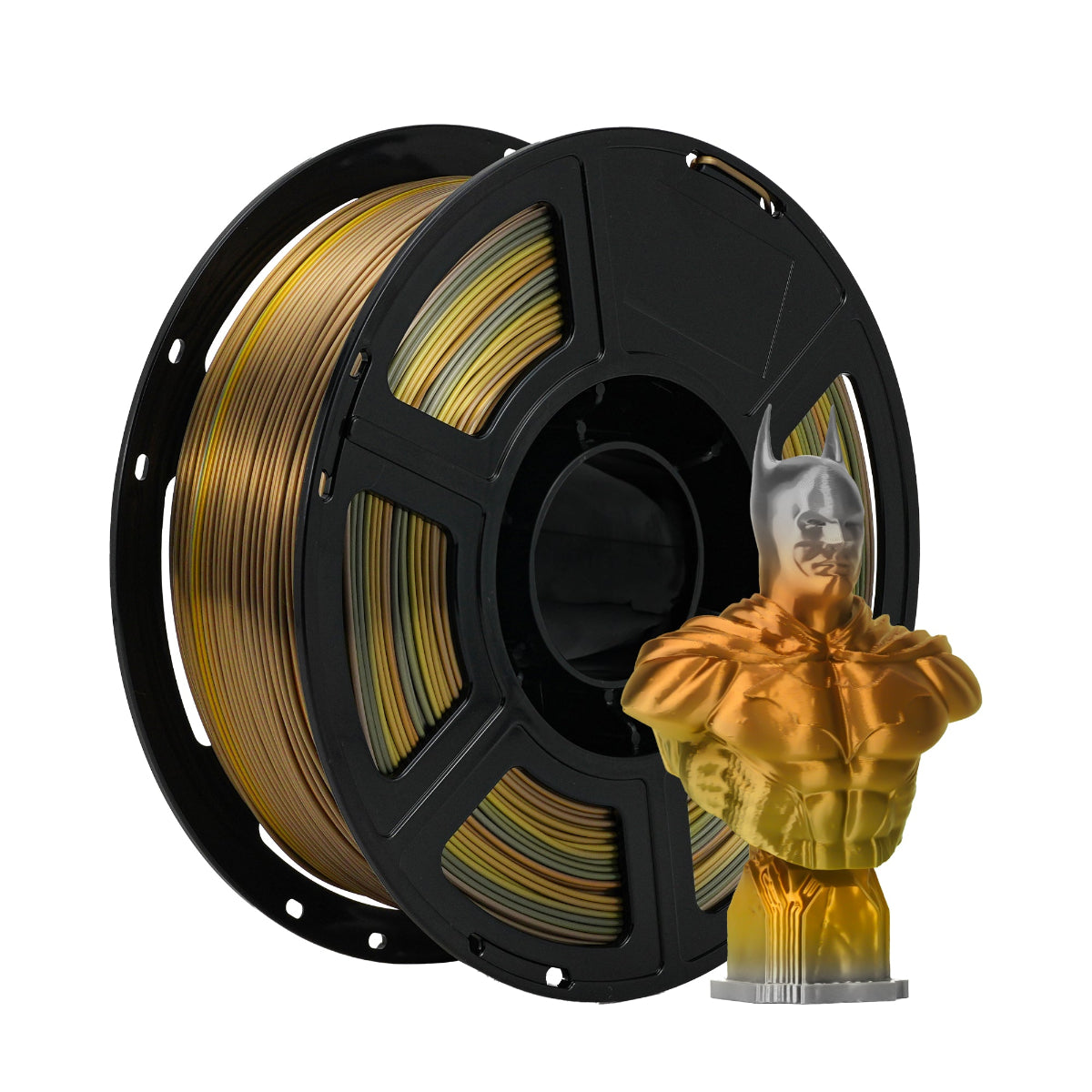 Flashforge PLA Silk+ Rainbow Filament
