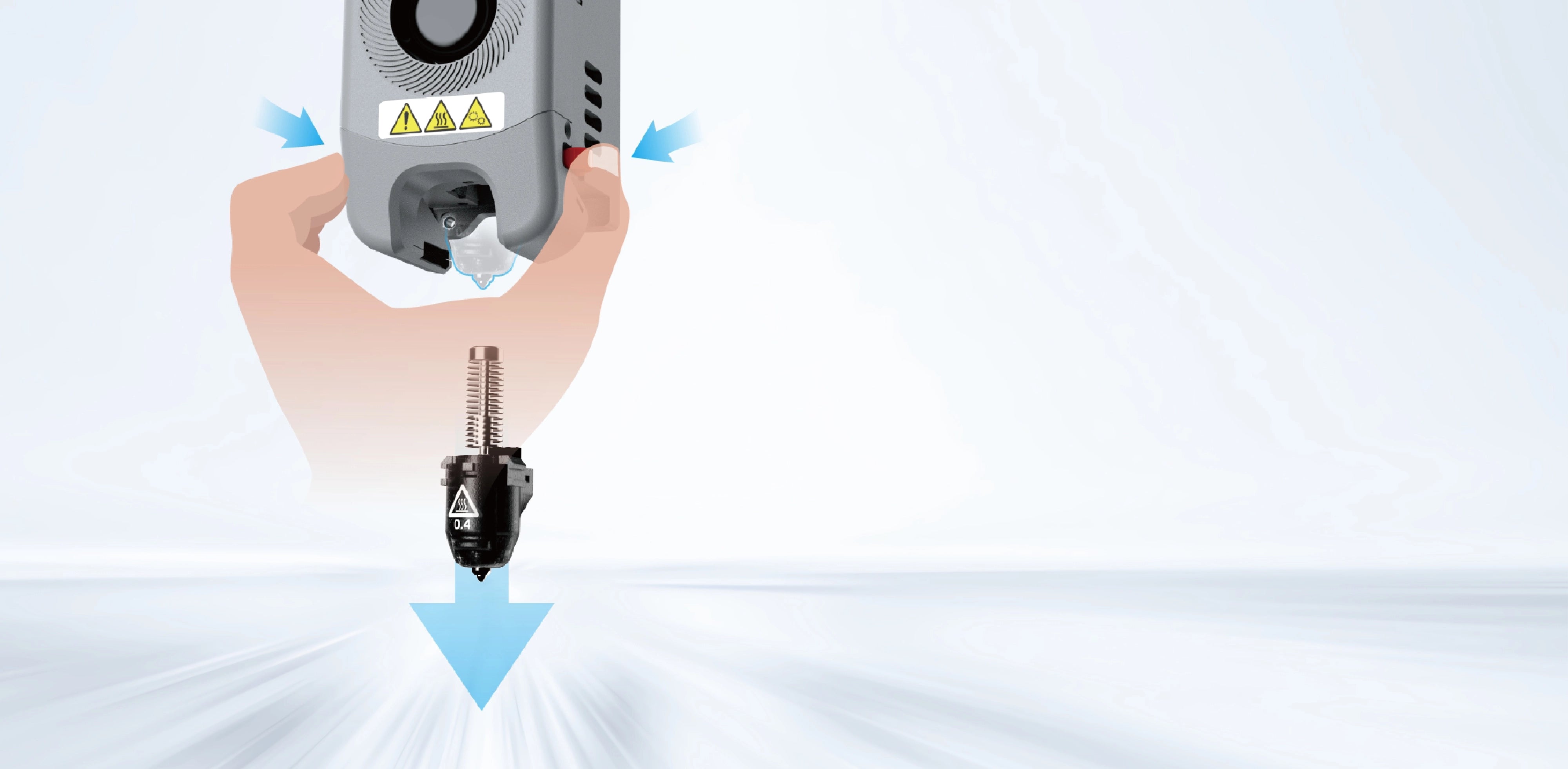 Flashforge Patent-designed Adventurer 5M Nozzle