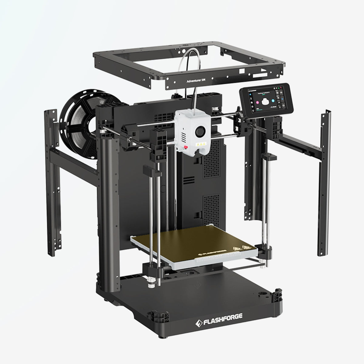 Flashforge Adventurer 5M 3D Printer, 600mm/s High Speed, Beginner-friendly