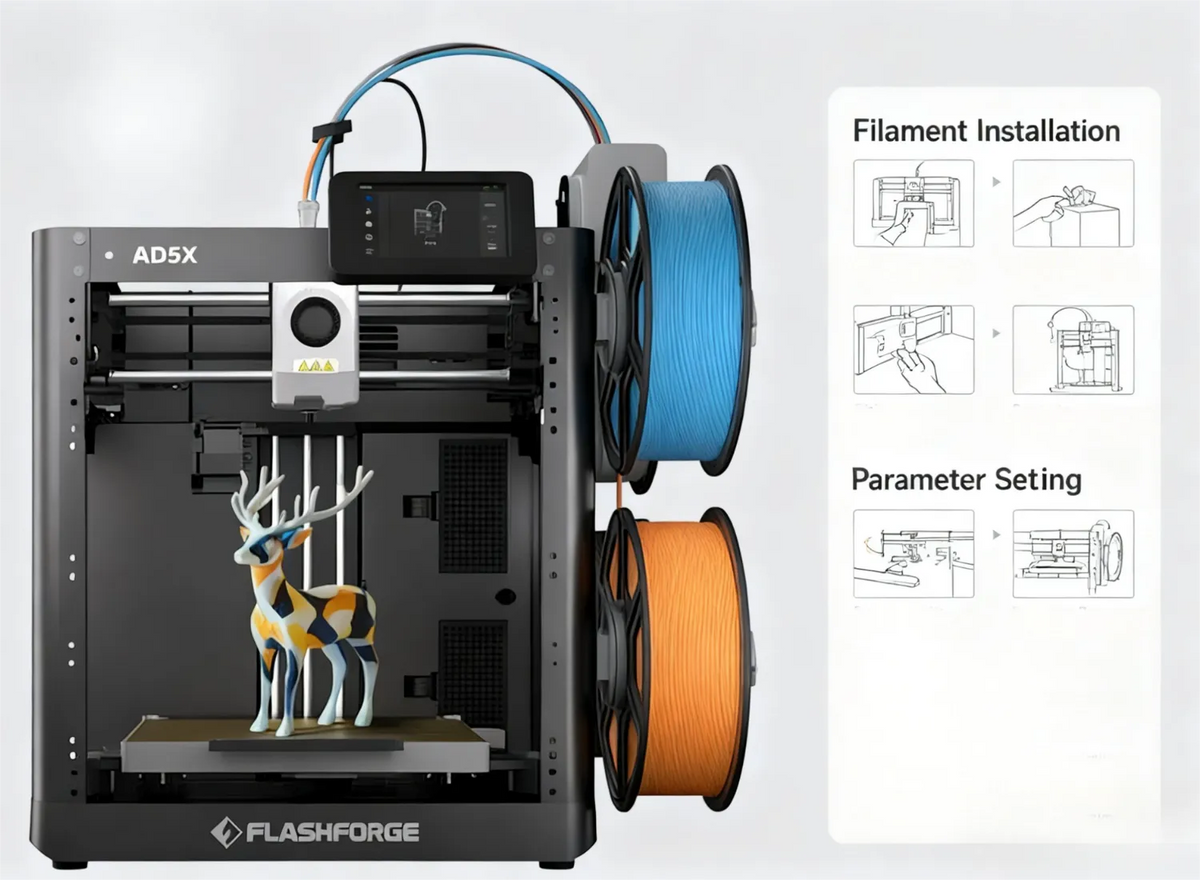 How to Use a 3D Printer for Different Filaments