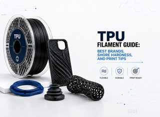 TPU Filament Guide: Best Brands, Shore Hardness, and Print Tips