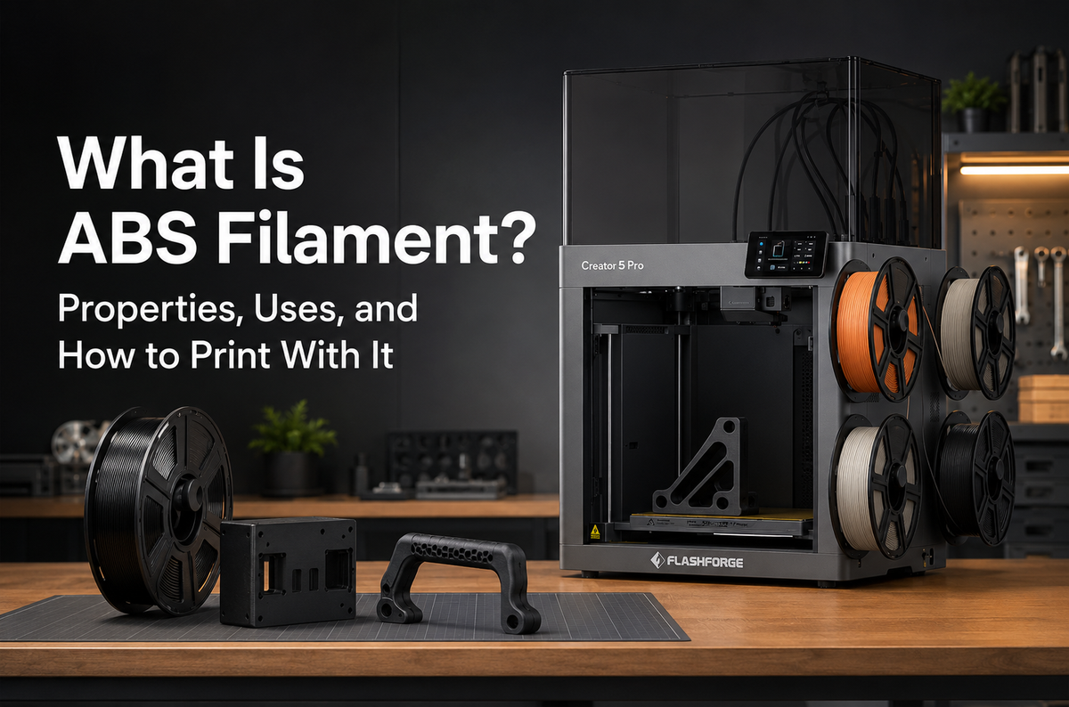 What Is ABS Filament? Properties, Uses, and How to Print With It