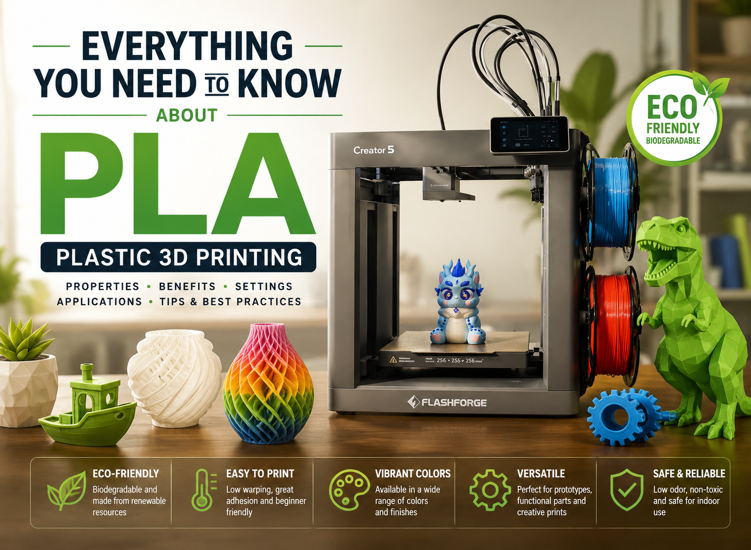  PLA Plastic 3D Printing