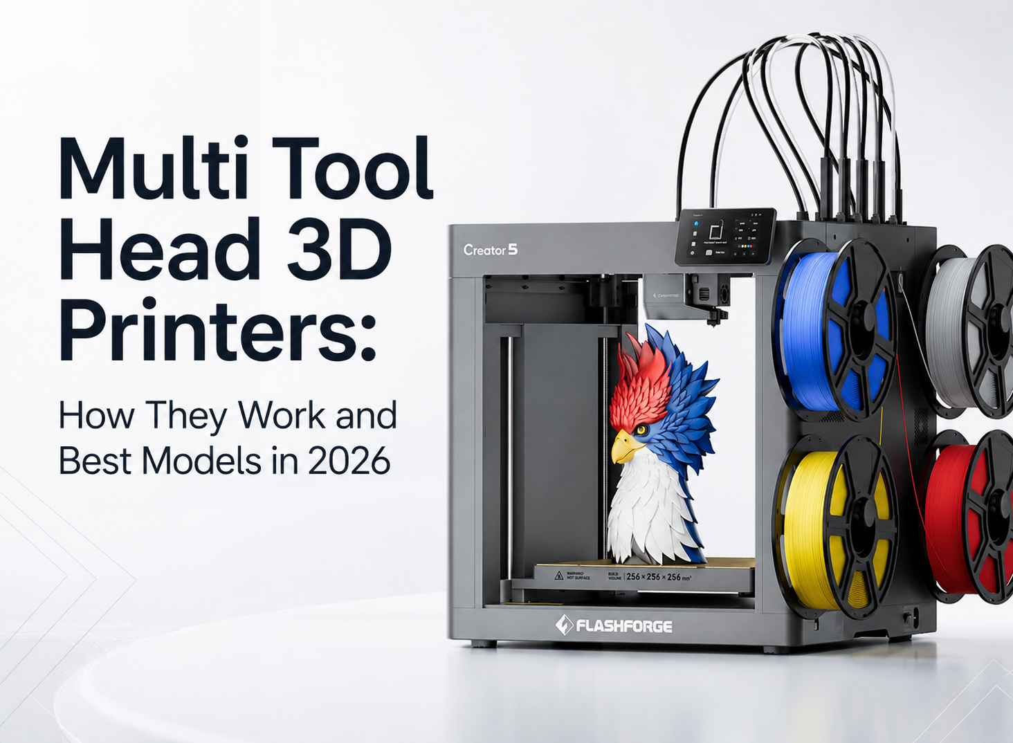 Multi Tool Head 3D Printers