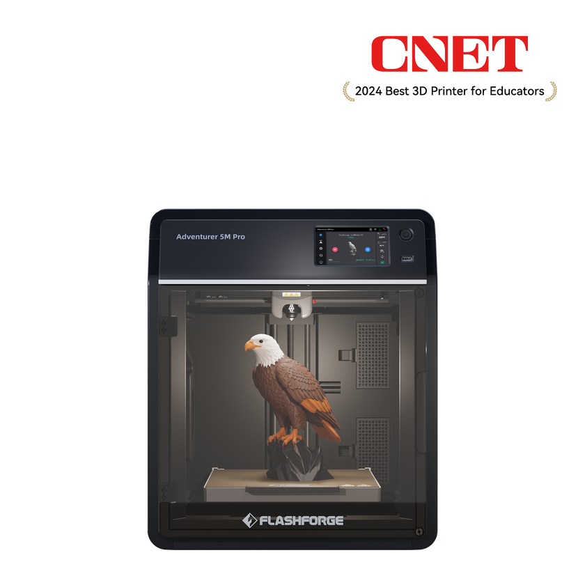 Flashforge Adventurer 5M Pro 3D Printer, Enclosed CoXY Metal Structure, Safe for Home Use