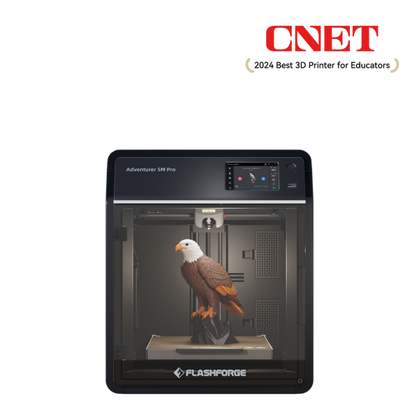 Flashforge Adventurer 5M Pro 3D Printer, Enclosed CoXY Metal Structure, Safe for Home Use