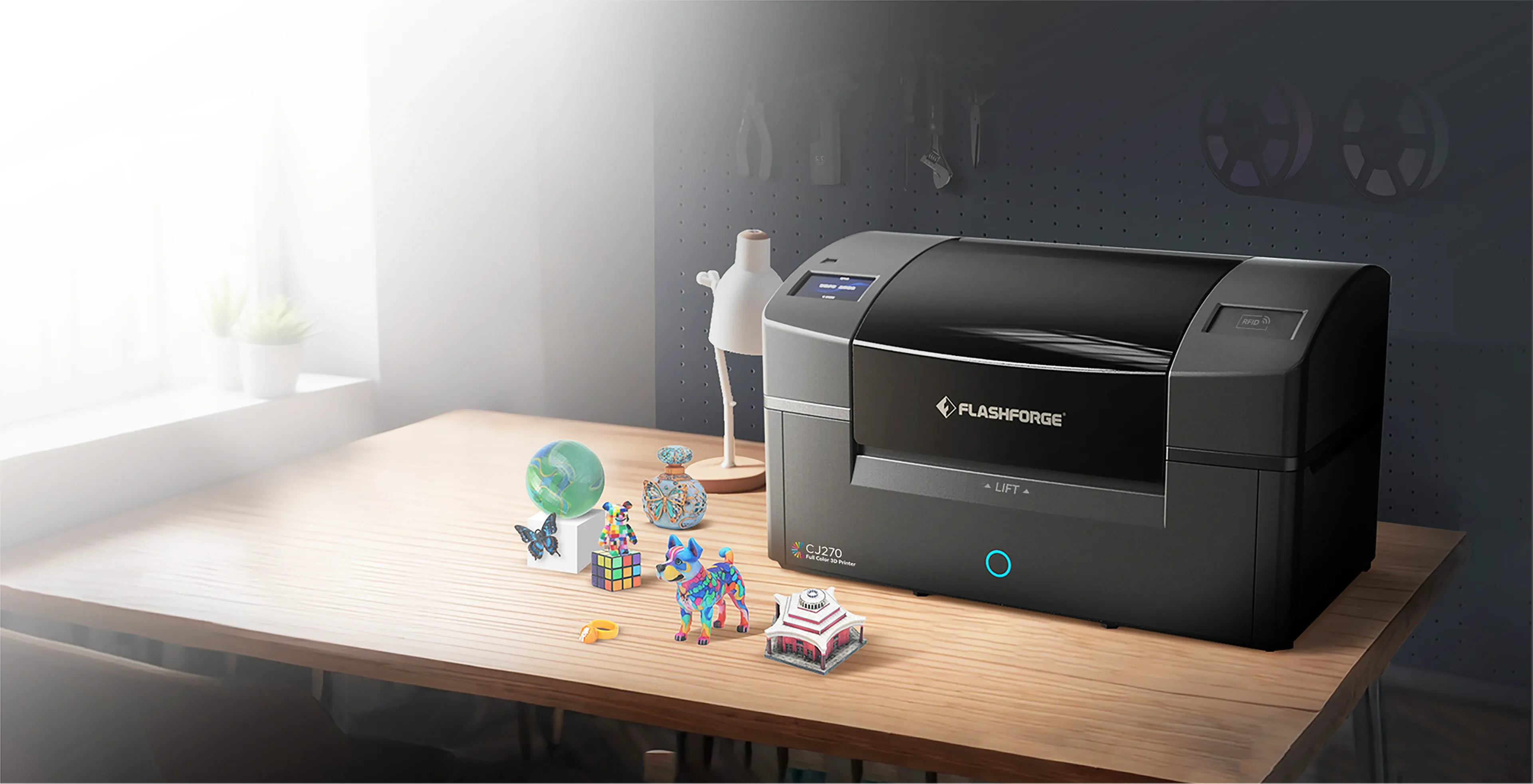 FLASHFORGE CJ270 全彩3D打印机横幅背景