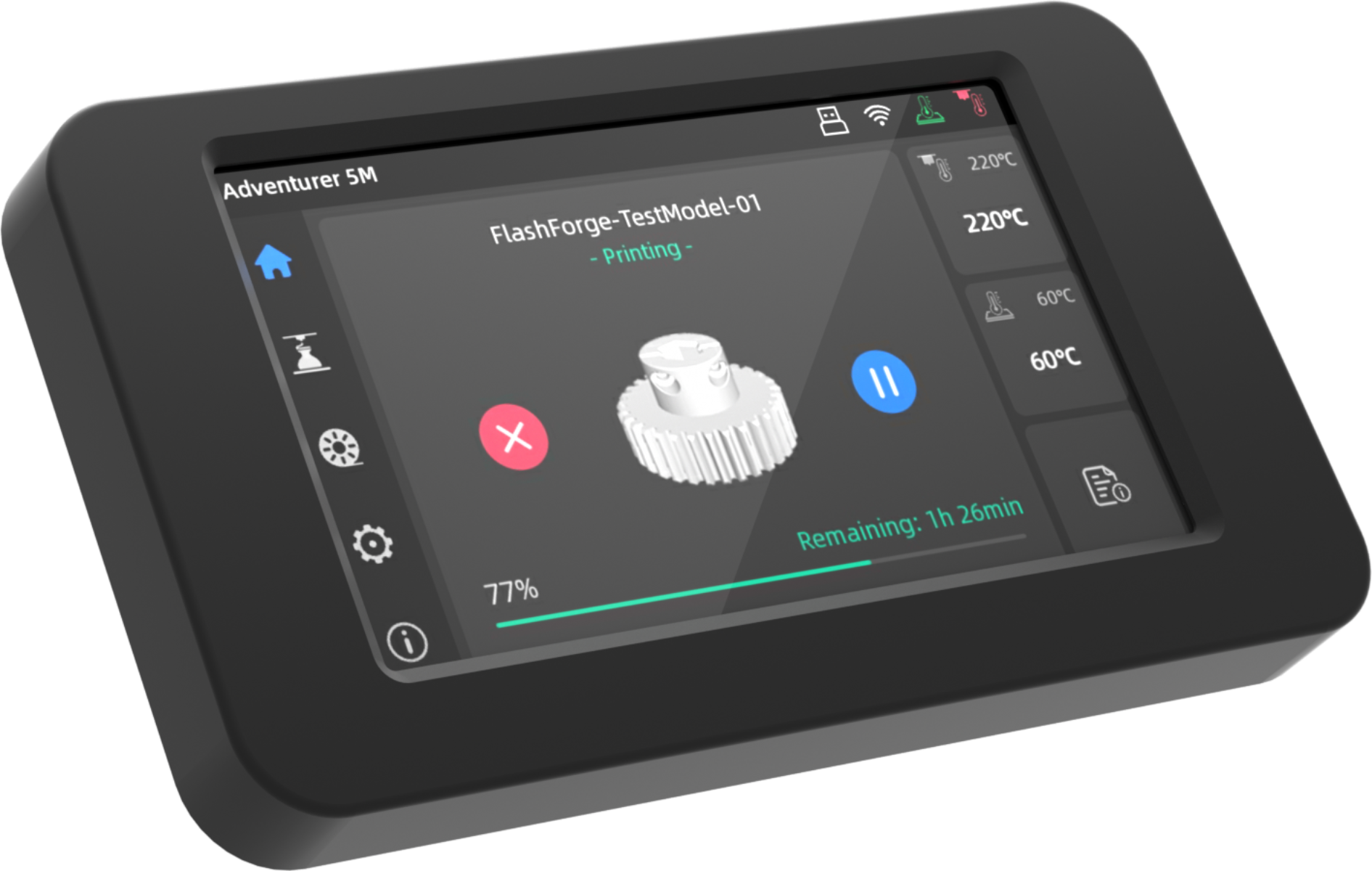 Flashforge AD5M Touch Screen Assembly: The best printing companion