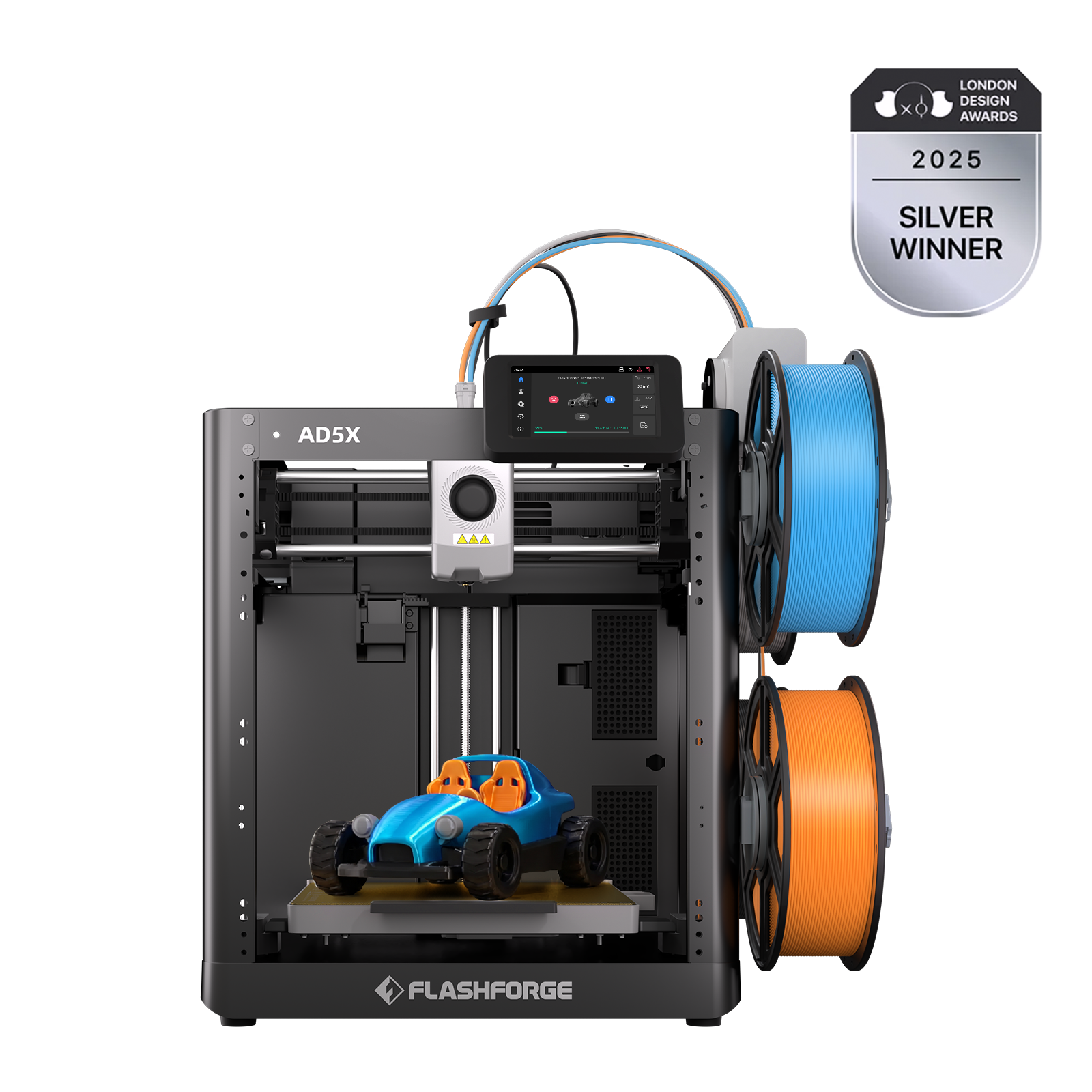 Flashforge AD5X | Multicolor 3D Printer for Vibrant Multi Color Print