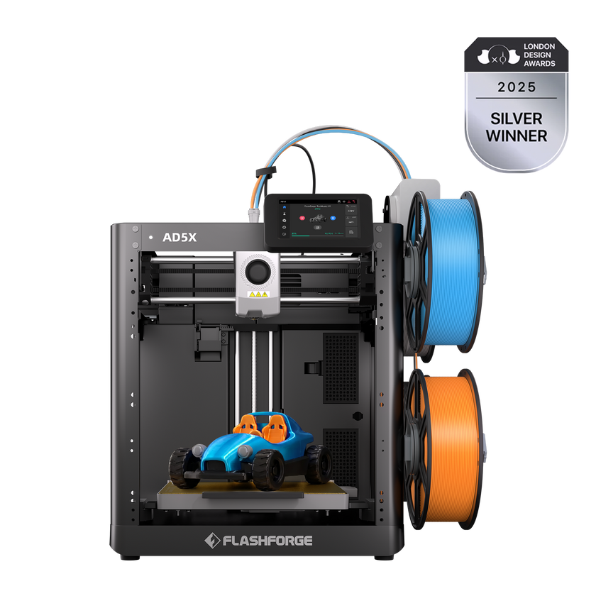 Flashforge AD5X – Multicolor 3D Printer for High-Speed, Full-Color Printing