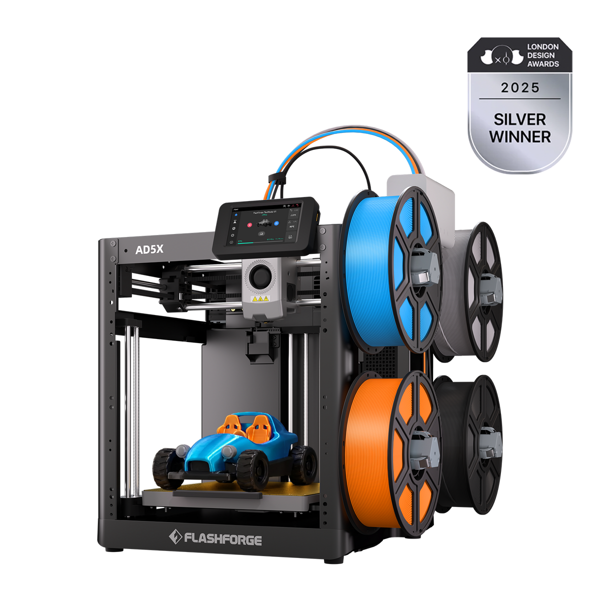 Flashforge AD5X | Multicolor 3D Printer for Vibrant Multi Color Print