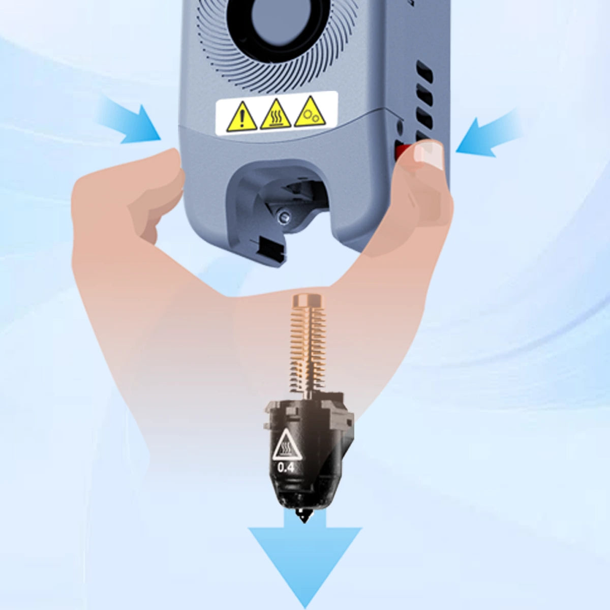 Flashforge Adventurer 5M Quick-Release Nozzle