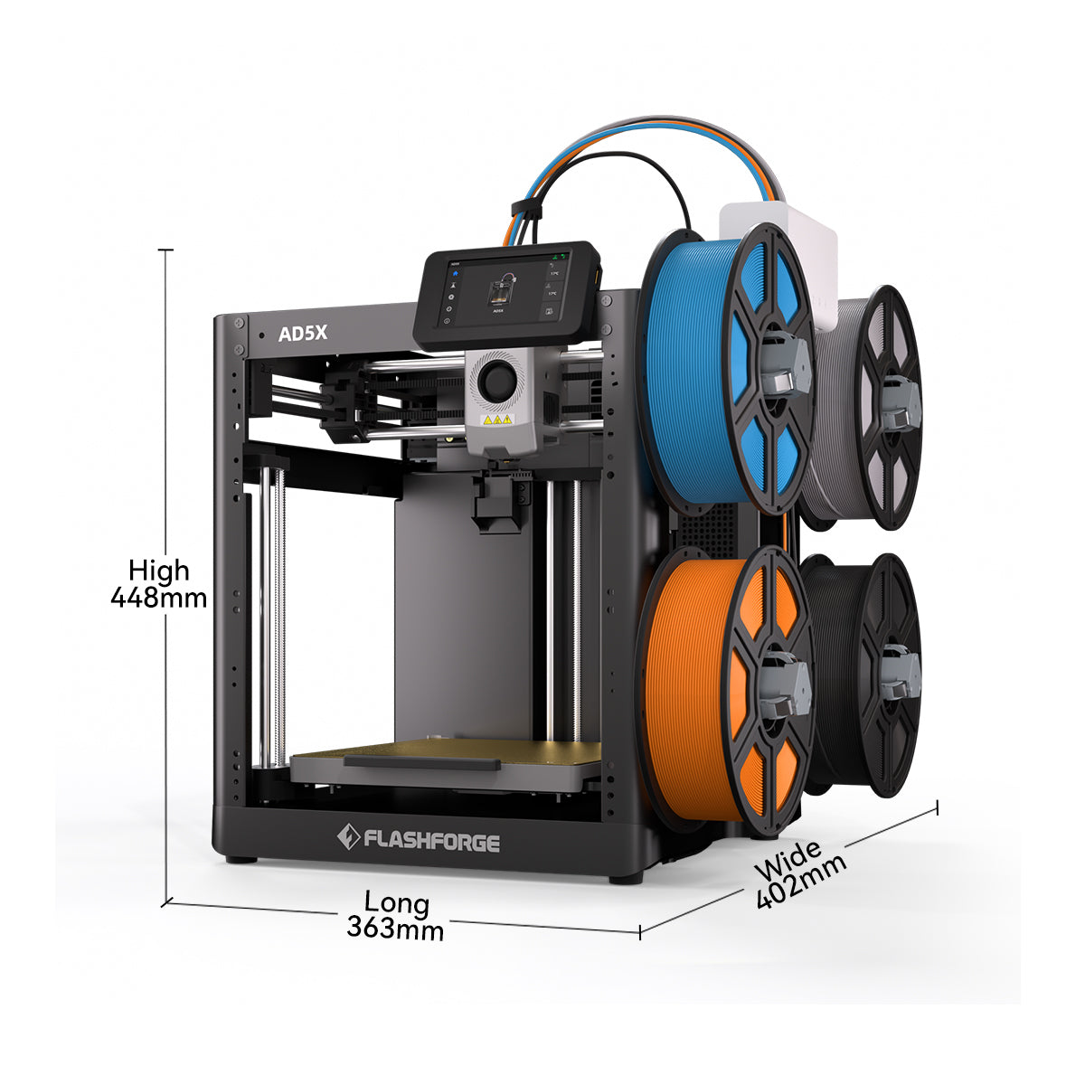 Flashforge AD5X | Multicolor 3D Printer for Vibrant Multi Color Print