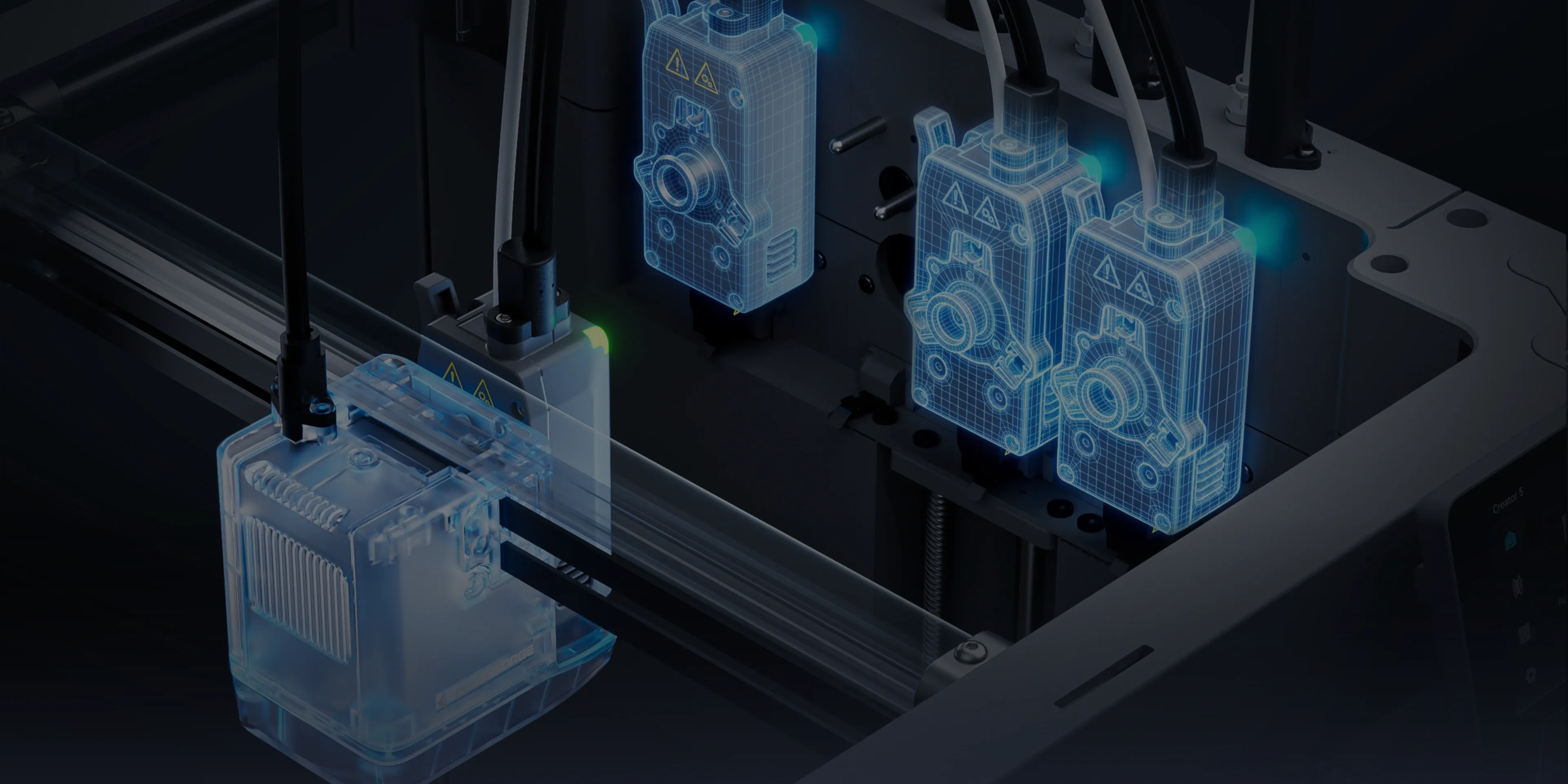 FlashSwap smart workflow for Flashforge Creator 5