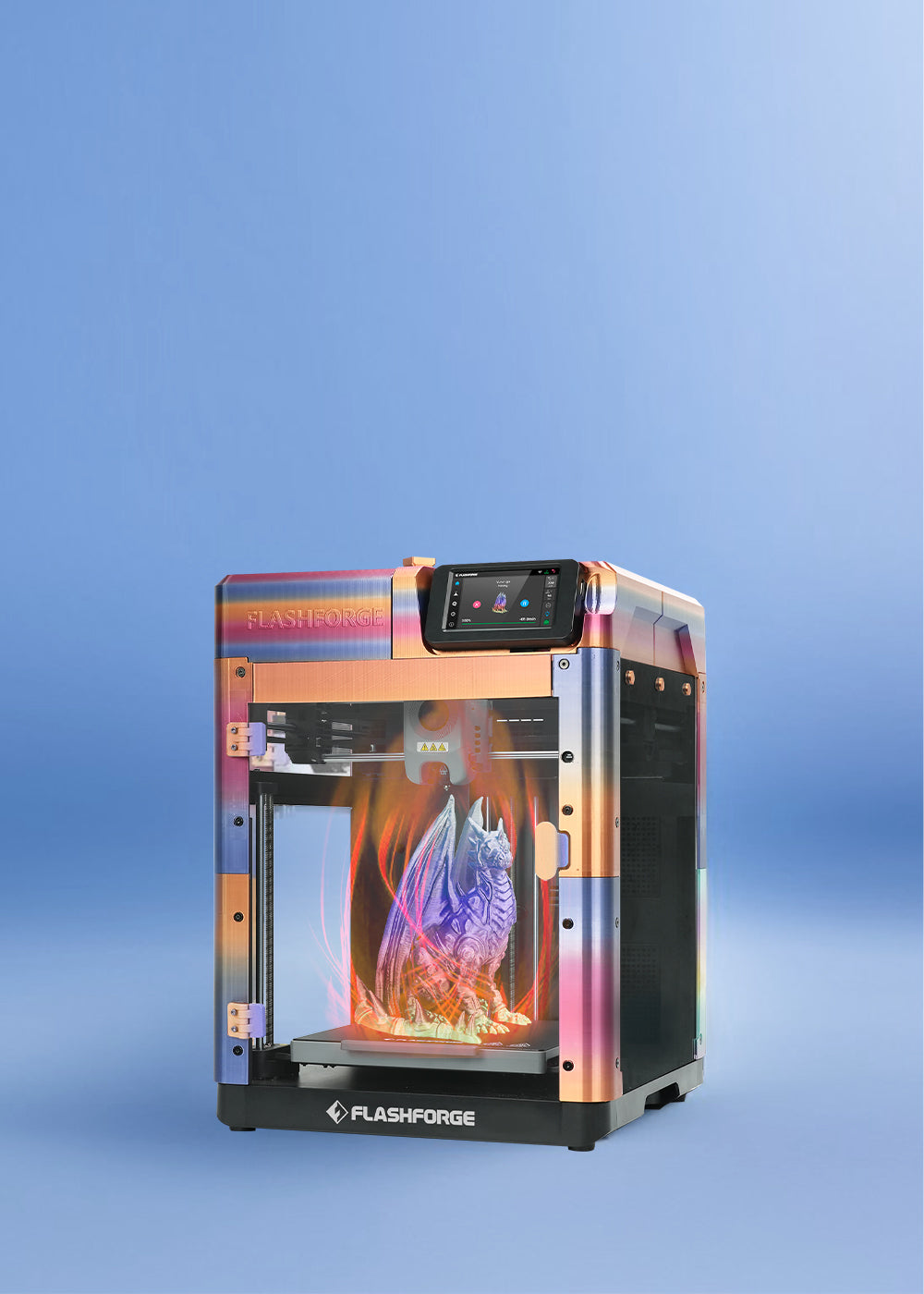 abee AS Enclosure M5 CHOCOLATE　BROWN Adventurer 5M Enclosure Kit - Enhanced 3D Printing Stability