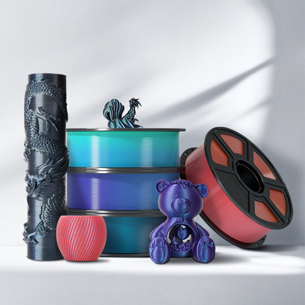 PLA Multicolor Filament – Vibrant & Smooth 3D Printing