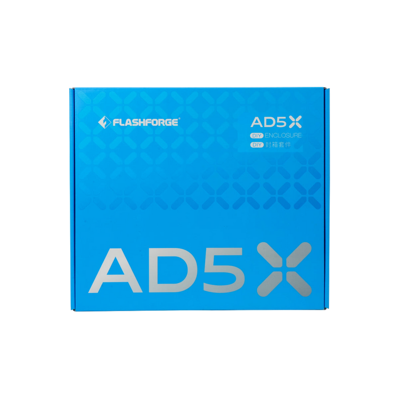 Flashforge AD5X DIY Enclosure kit box for FDM 3D printer.