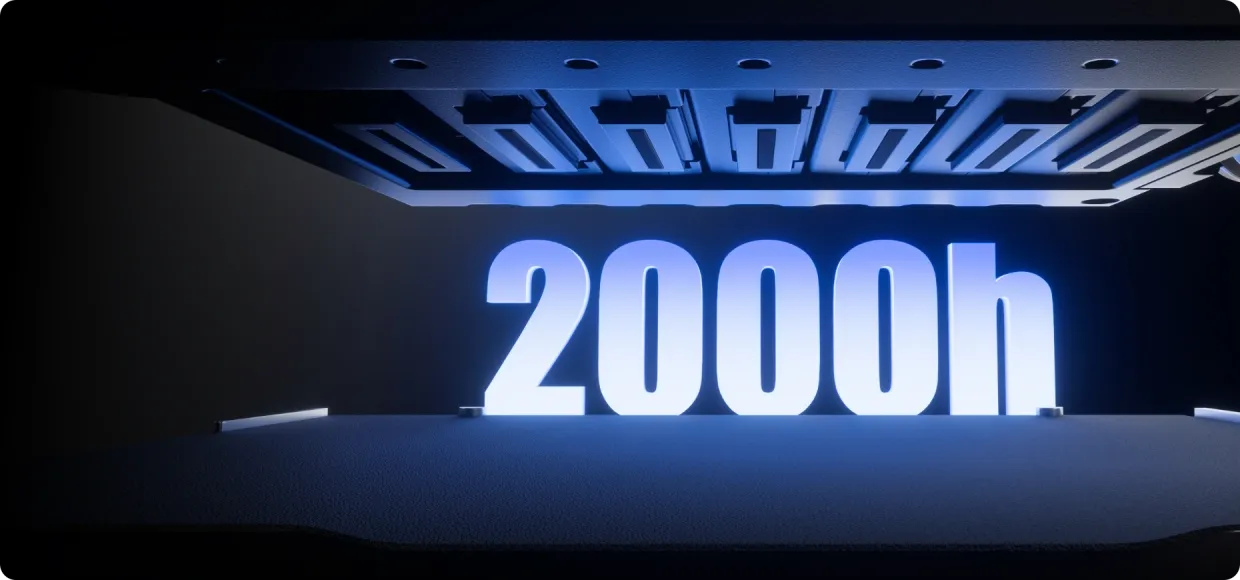 プリントヘッドの耐用時間は最大2,000時間