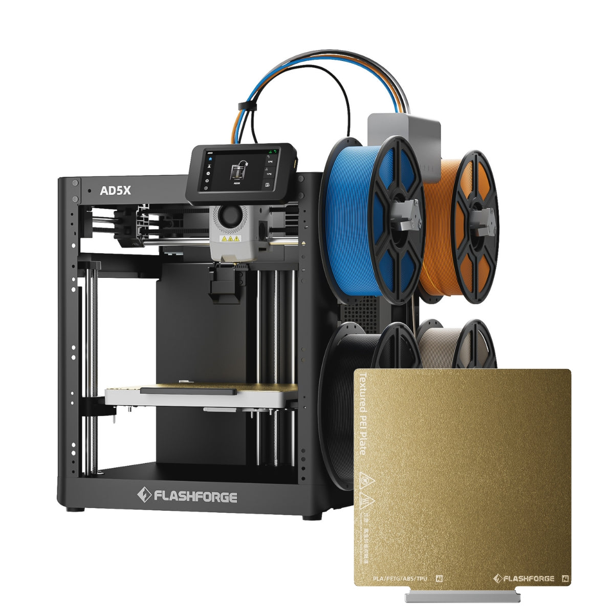 Flashforge AD5X – Multicolor 3D Printer for High-Speed, Full-Color Printing